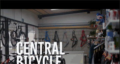 Desktop Screenshot of centralbicyclestudio.com